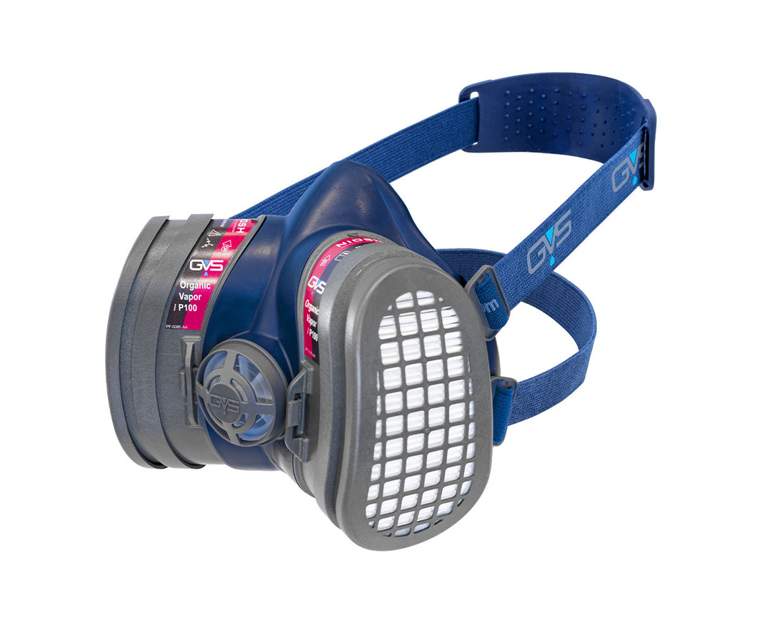 Elipse® Low Profile OV/P100 NIOSH M/L, Low Profile Mask with OV/P100 filters