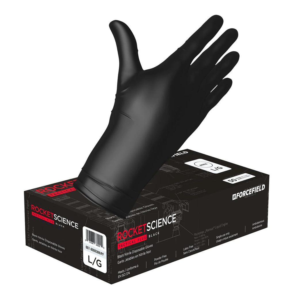 Rocket Science, Heavy-Duty Nitrile Disposable Gloves