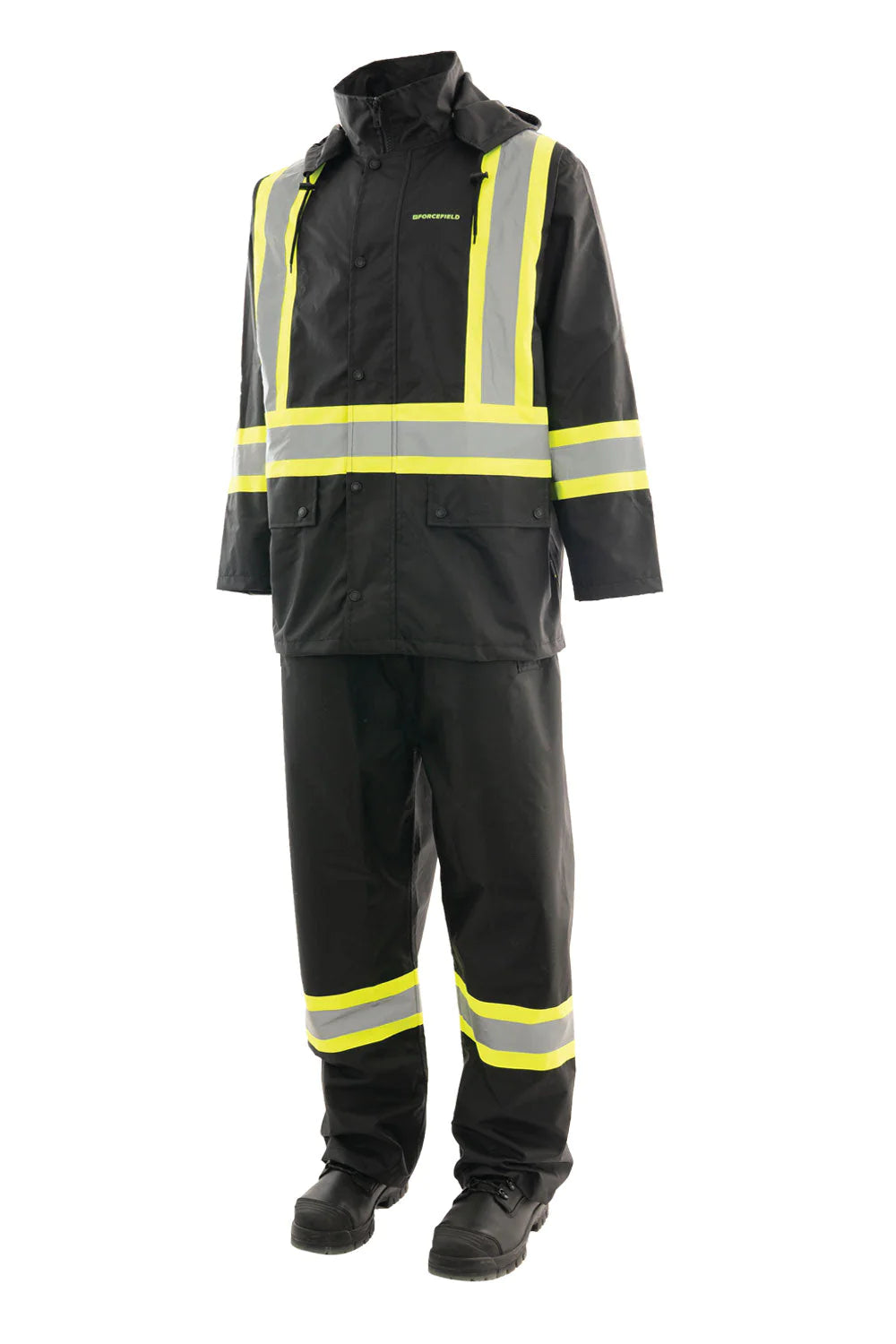 Forcefield Oxgear CSA 3 Piece Hi Vis Rain Suit