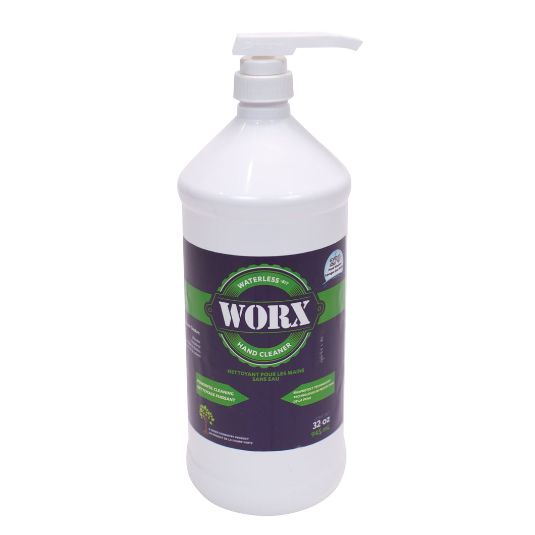 WORX  Waterless Hand Cleaner, Liquid, 945 ml, Bottle, Citrus