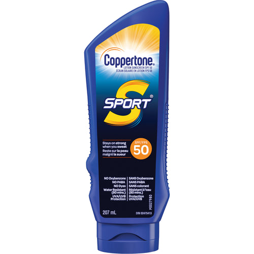 COPPERTONE  Sport® Water Resistant Sunscreen, SPF 50, Lotion