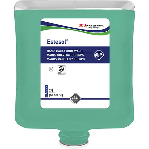 Estesol® Hand, Hair and Body Cleaner, 2 L, Plastic Cartridge