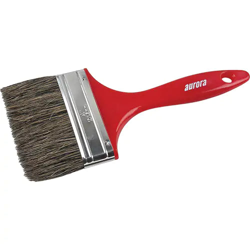 AURORA TOOLS  AP300 Series Paint Brush, Natural Bristles, Plastic Handle, 4