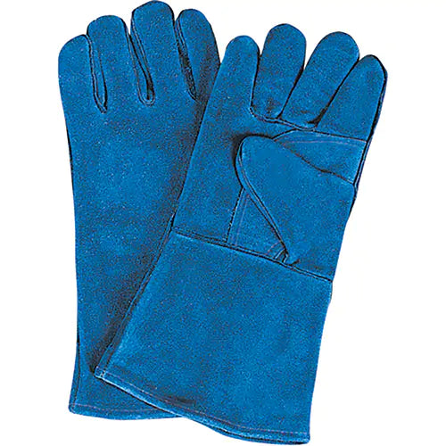 WELD-MATE  Double Palm & Thumb Welding Gloves, Split Cowhide, Size X-Large