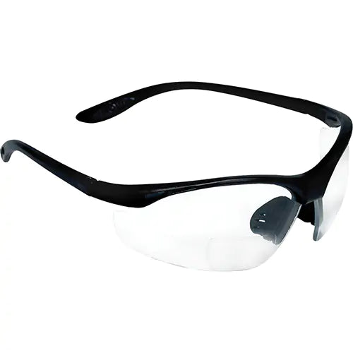 JAZZ  305 Series Reader's Safety Glasses, Anti-Scratch, Clear, 2.5 Diopter