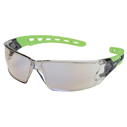 Z2500 Series Safety Glasses, Indoor/Outdoor Mirror Lens, Anti-Scratch Coating, ANSI Z87+/CSA Z94.3