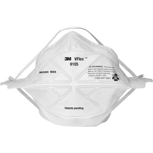 9105S VFlex™ Particulate Respirators, N95, NIOSH Certified, Small