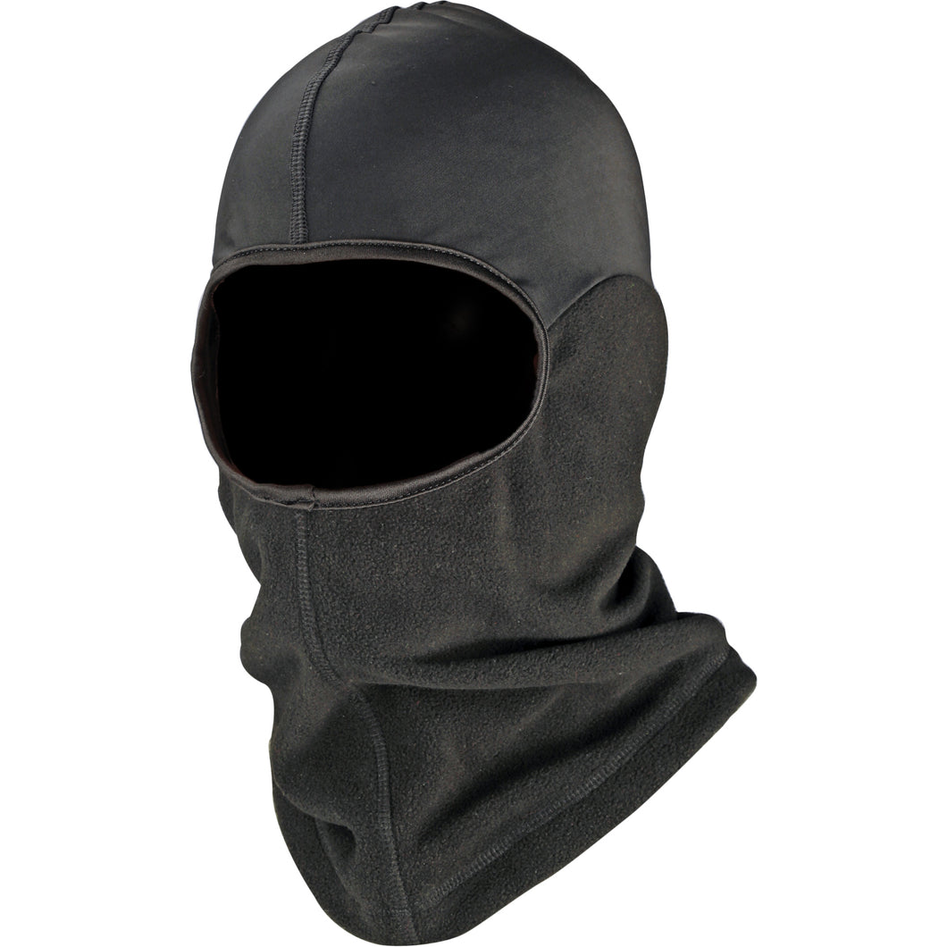 ERGODYNE  N-Ferno® 6822 Balaclava, Fleece/Polyester/Spandex, Black