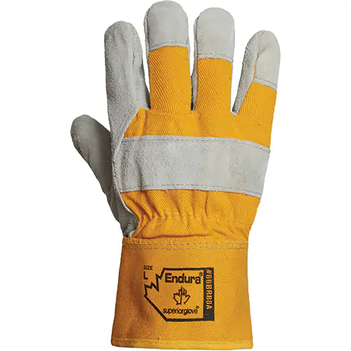 SUPERIOR GLOVE WORKS LTD.  Endura® Winter Fitters Glove, X-Large, Split Leather Palm, Boa Inner Lining