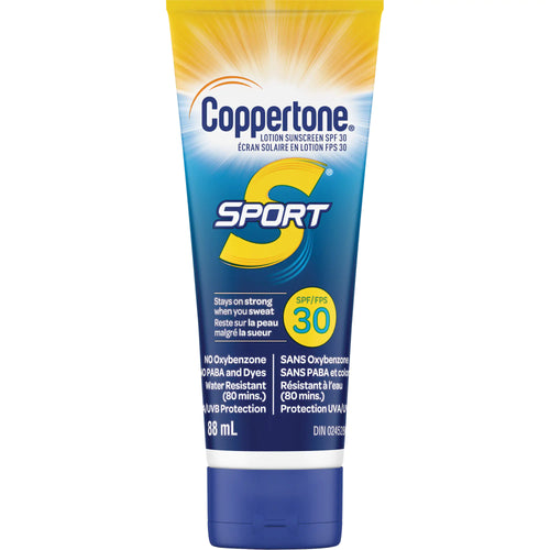 COPPERTONE  Sport® Water Resistant Sunscreen, SPF 30, Lotion