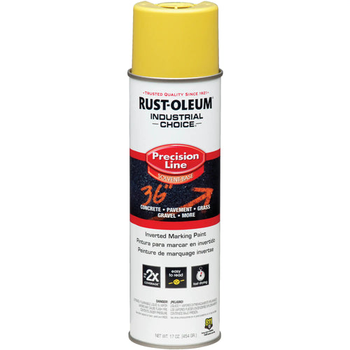 Solvent Based Inverted Marking Paint, Yellow, Aerosol Can