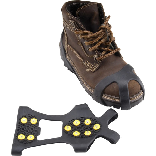 ZENITH SAFETY PRODUCTS  Anti-Slip Ice Cleats, Steel, Stud Traction, X-Large