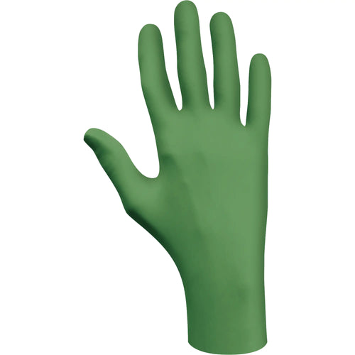 6110PF Biodegradable Gloves, X-Large, Nitrile, 4-mil, Powder-Free, Green