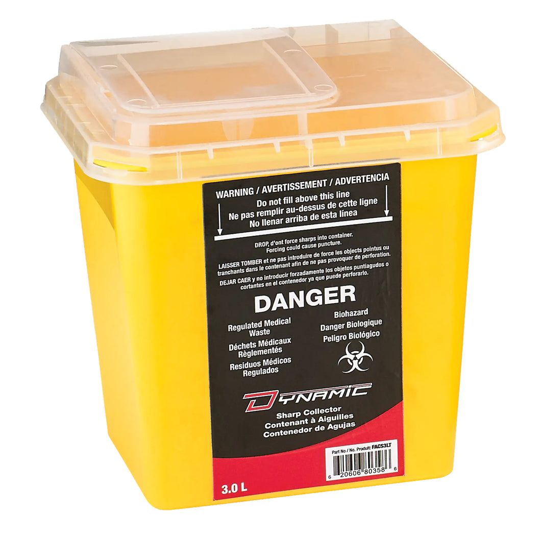 DYNAMIC SAFETY  Sharps® Container 3.0L