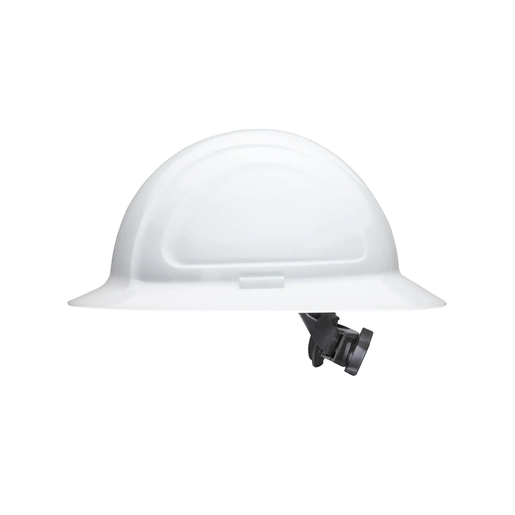 North Zone™ Full-Brim Hardhat, Ratchet Suspension, White