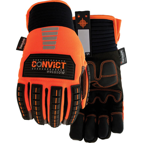 WATSON GLOVES  The Shank Insulated Mechanics Gloves, Synthetic Palm, Size X-Large