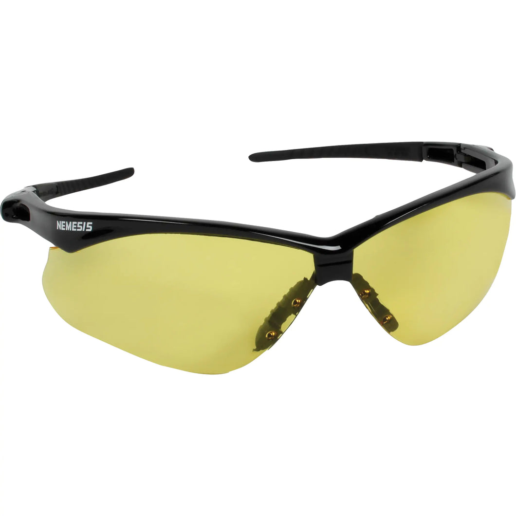 KIMBERLY-CLARK  KleenGuard™ Nemesis™ Safety Glasses, Amber Lens, ANSI Z87+/CSA Z94.3