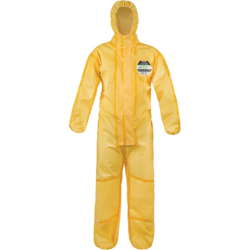 ChemMax® 1 Coveralls, Polyethylene/Polypropylene, 2X-Large, Yellow